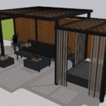 Lounge Area Pergola Concept
